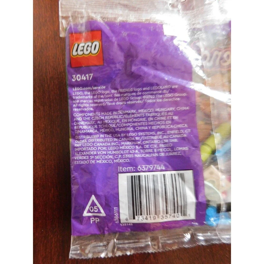 Friends Garden Flower & Butterfly Polybag 57pcs LEGO 30417 New